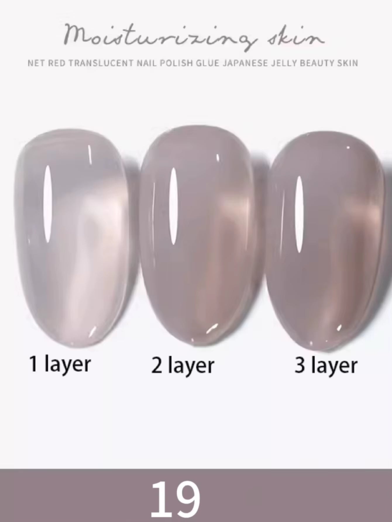 1-30Pcs ZH Spring Summer Popular Jelly Jade Ice Transparent Nude Pink UV Gel Nail Polish All-Match Kit Nail Salon Nail Art