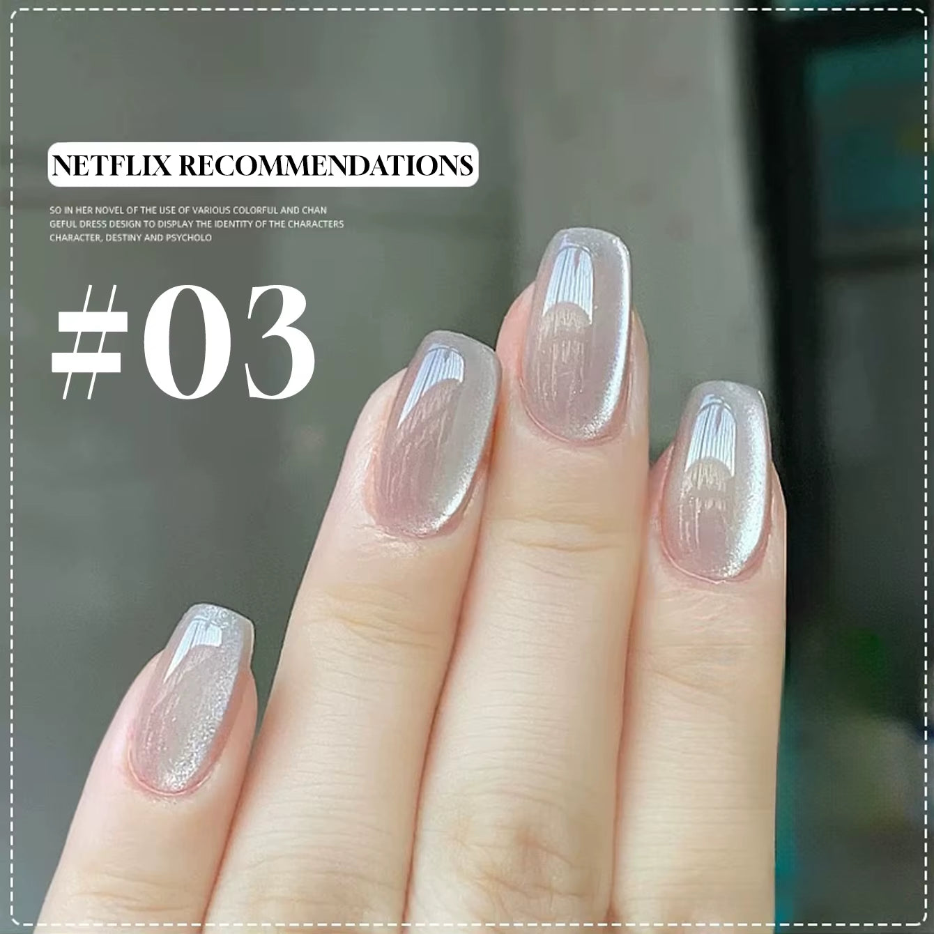 MIANEL 12ML 1-12PCS Flower-Like Satin Cat Eye Gel Nail Polish, Popular Whitening Nail Polish, Suitable for Nails and Toe Nail