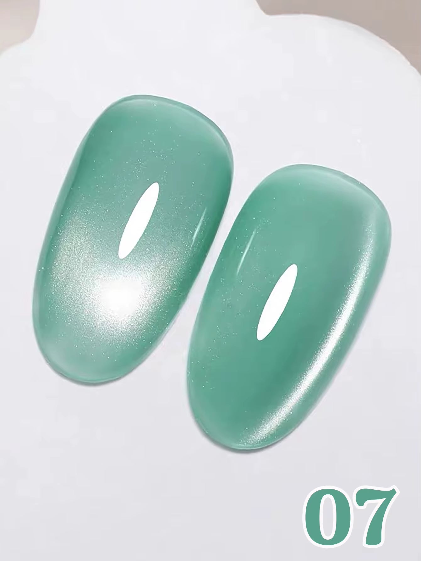 MIANEL 12ML 1-12PCS Flower-Like Satin Cat Eye Gel Nail Polish, Popular Whitening Nail Polish, Suitable for Nails and Toe Nail