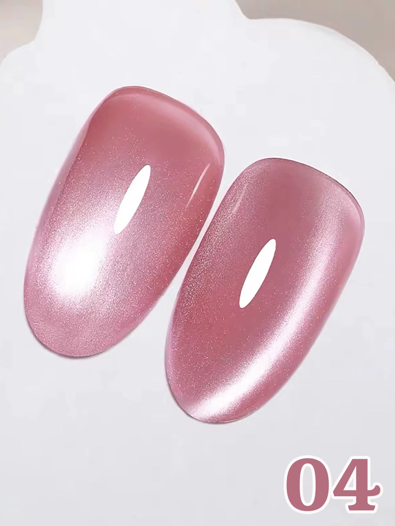 MIANEL 12ML 1-12PCS Flower-Like Satin Cat Eye Gel Nail Polish, Popular Whitening Nail Polish, Suitable for Nails and Toe Nail
