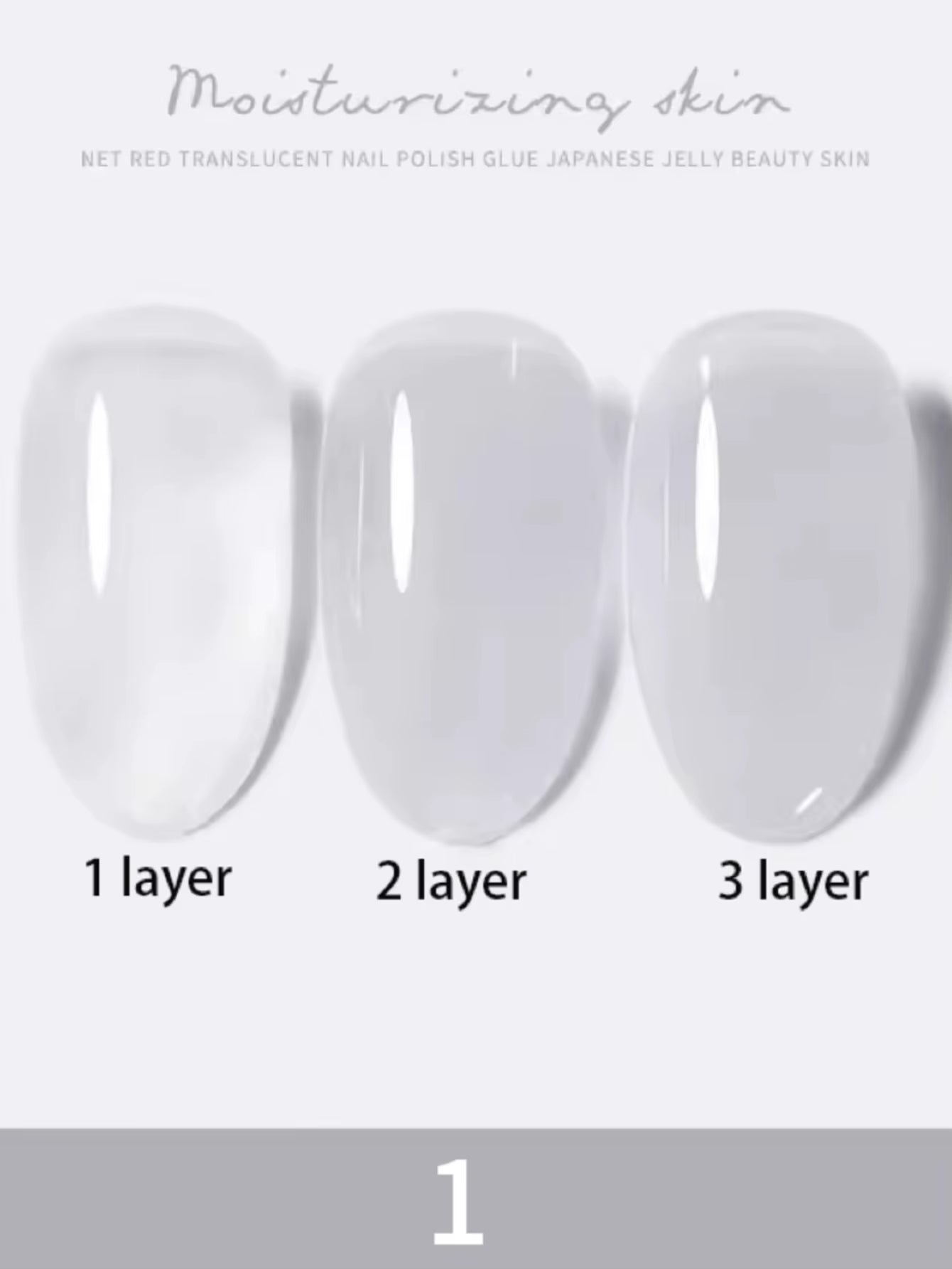 1-30Pcs ZH Spring Summer Popular Jelly Jade Ice Transparent Nude Pink UV Gel Nail Polish All-Match Kit Nail Salon Nail Art