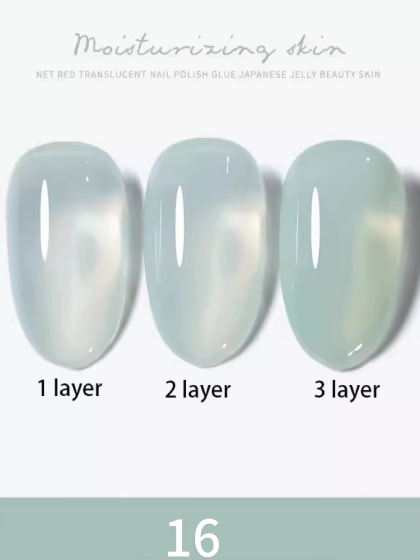 1-30Pcs ZH Spring Summer Popular Jelly Jade Ice Transparent Nude Pink UV Gel Nail Polish All-Match Kit Nail Salon Nail Art