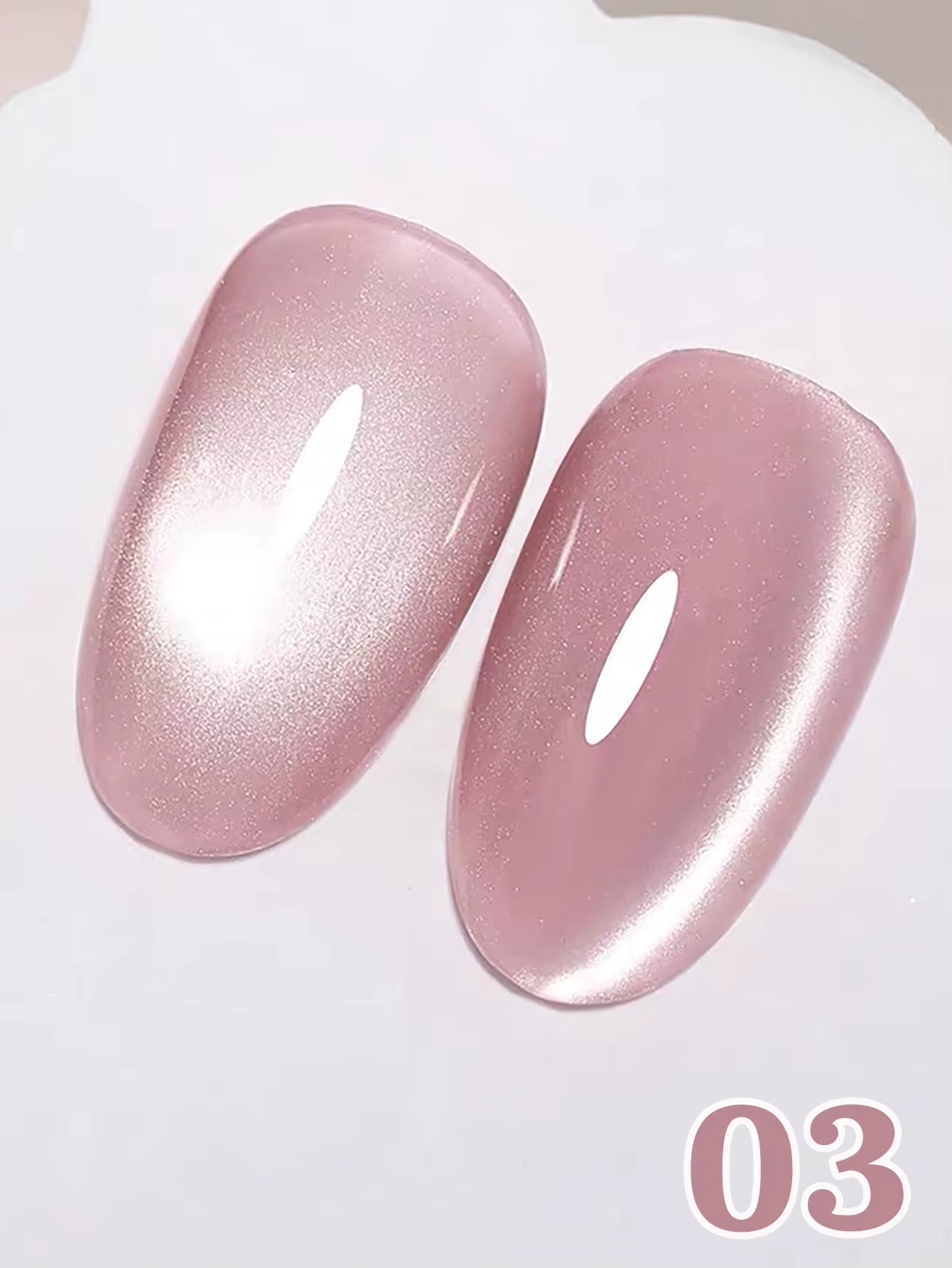 MIANEL 12ML 1-12PCS Flower-Like Satin Cat Eye Gel Nail Polish, Popular Whitening Nail Polish, Suitable for Nails and Toe Nail