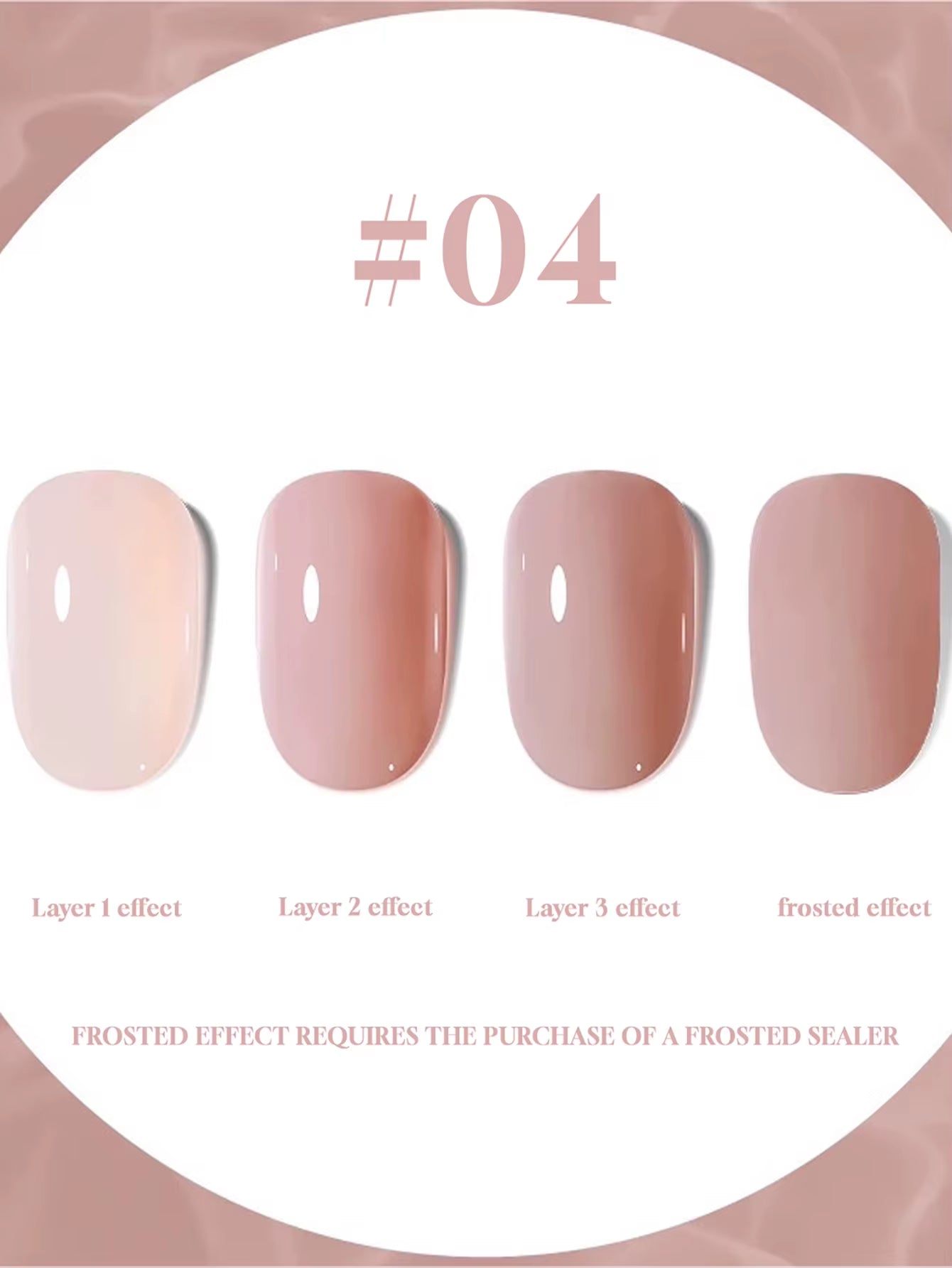 1-30Pcs ZH Spring Summer Popular Jelly Jade Ice Transparent Nude Pink UV Gel Nail Polish All-Match Kit Nail Salon Nail Art
