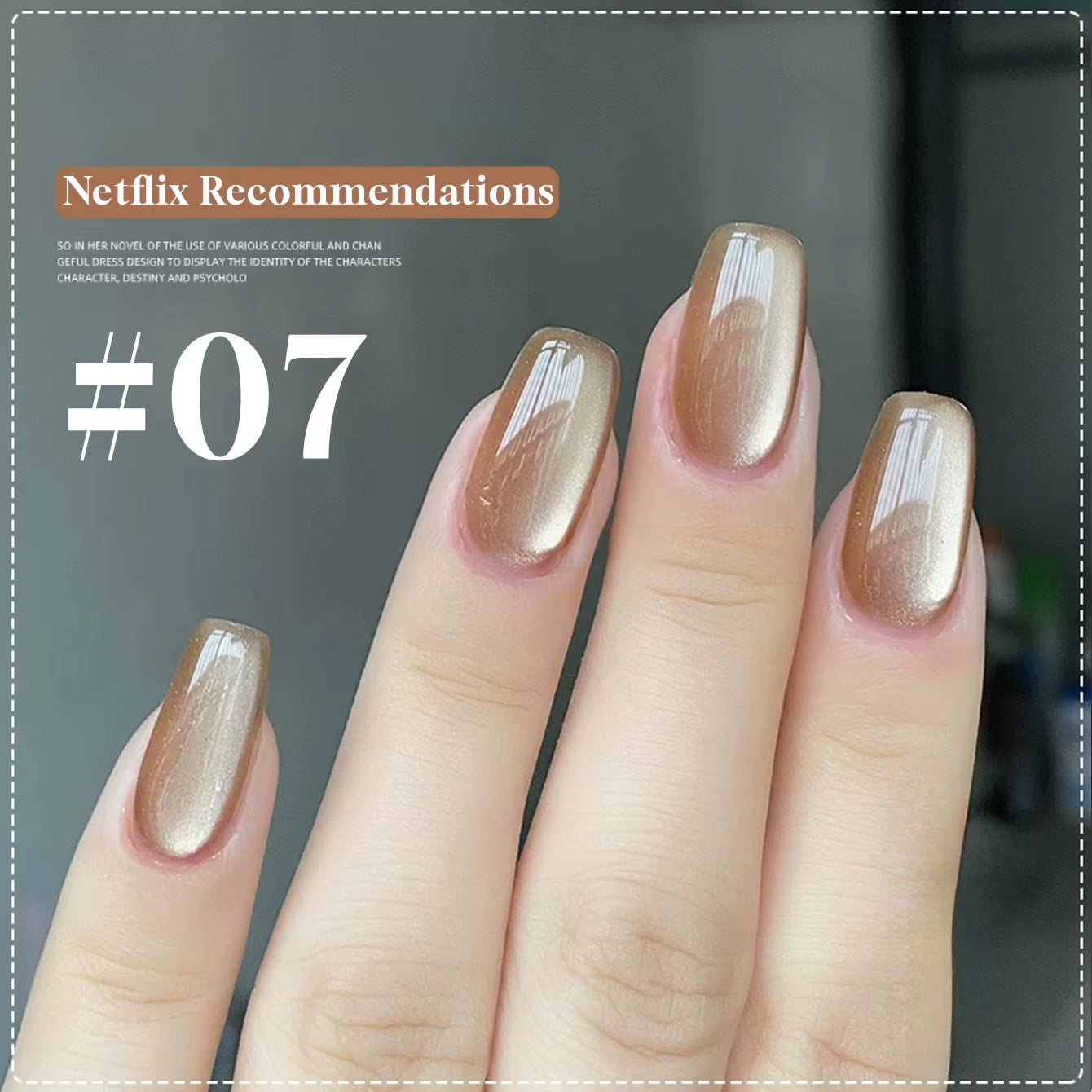 MIANEL 12ML 1-12PCS Flower-Like Satin Cat Eye Gel Nail Polish, Popular Whitening Nail Polish, Suitable for Nails and Toe Nail