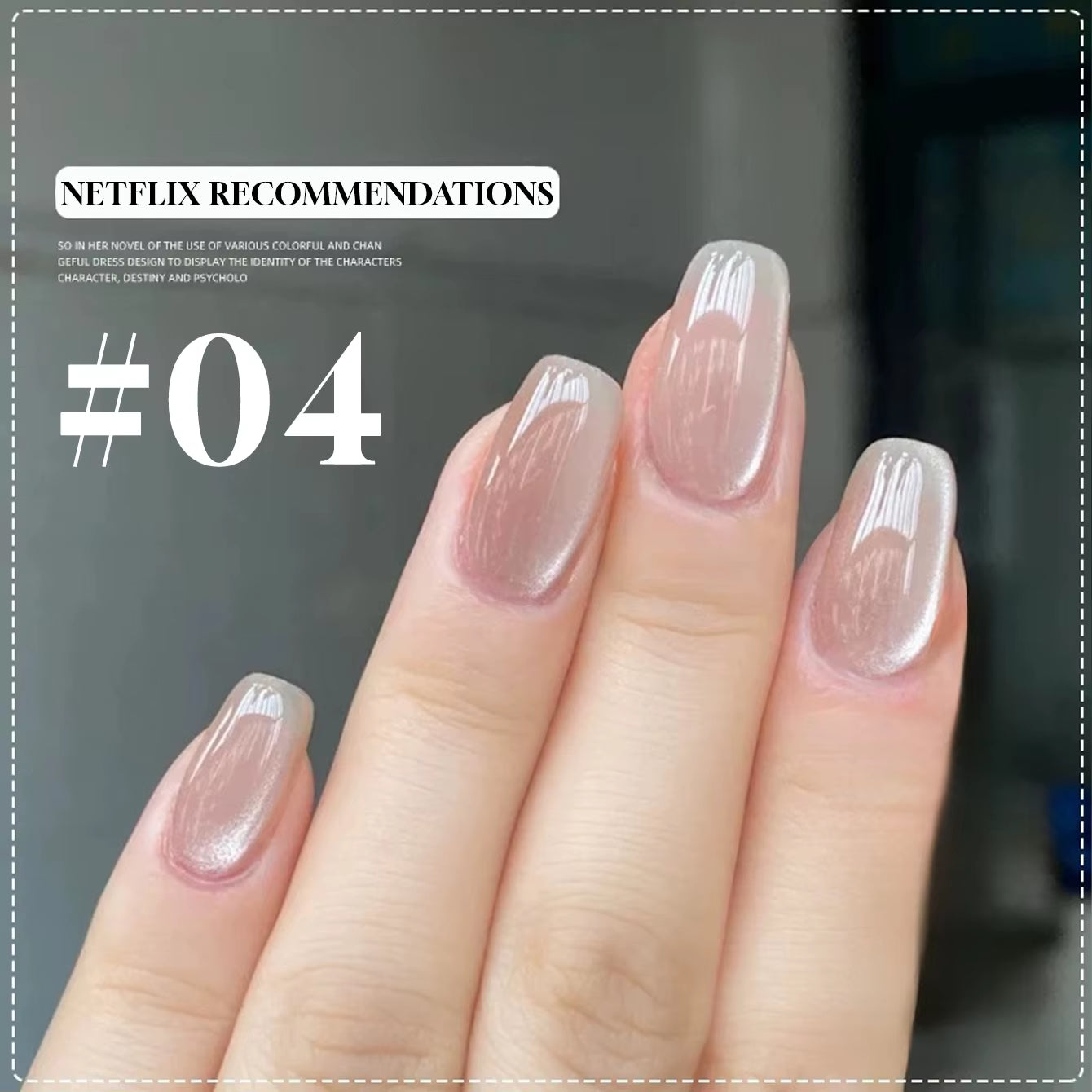 MIANEL 12ML 1-12PCS Flower-Like Satin Cat Eye Gel Nail Polish, Popular Whitening Nail Polish, Suitable for Nails and Toe Nail