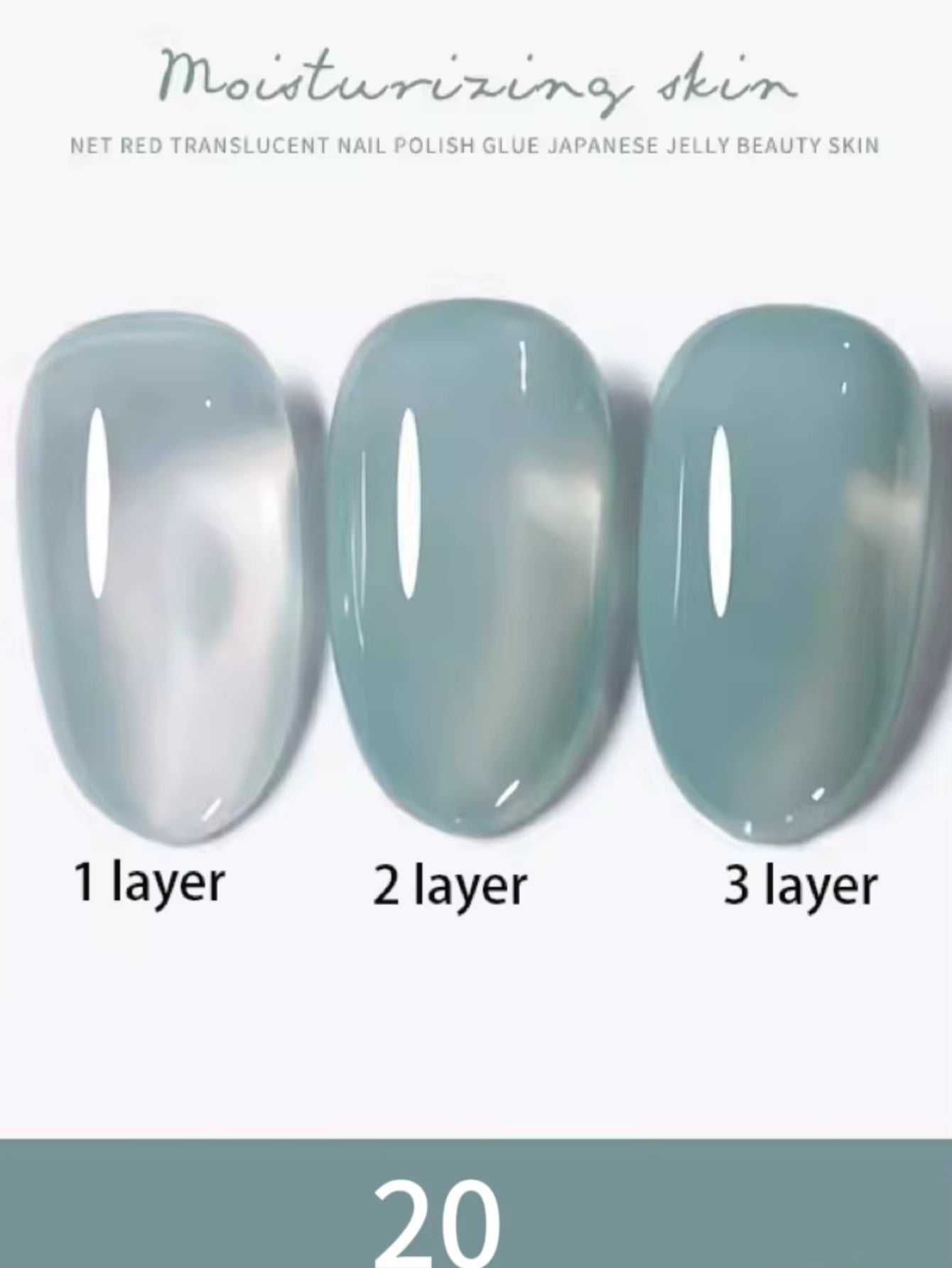1-30Pcs ZH Spring Summer Popular Jelly Jade Ice Transparent Nude Pink UV Gel Nail Polish All-Match Kit Nail Salon Nail Art