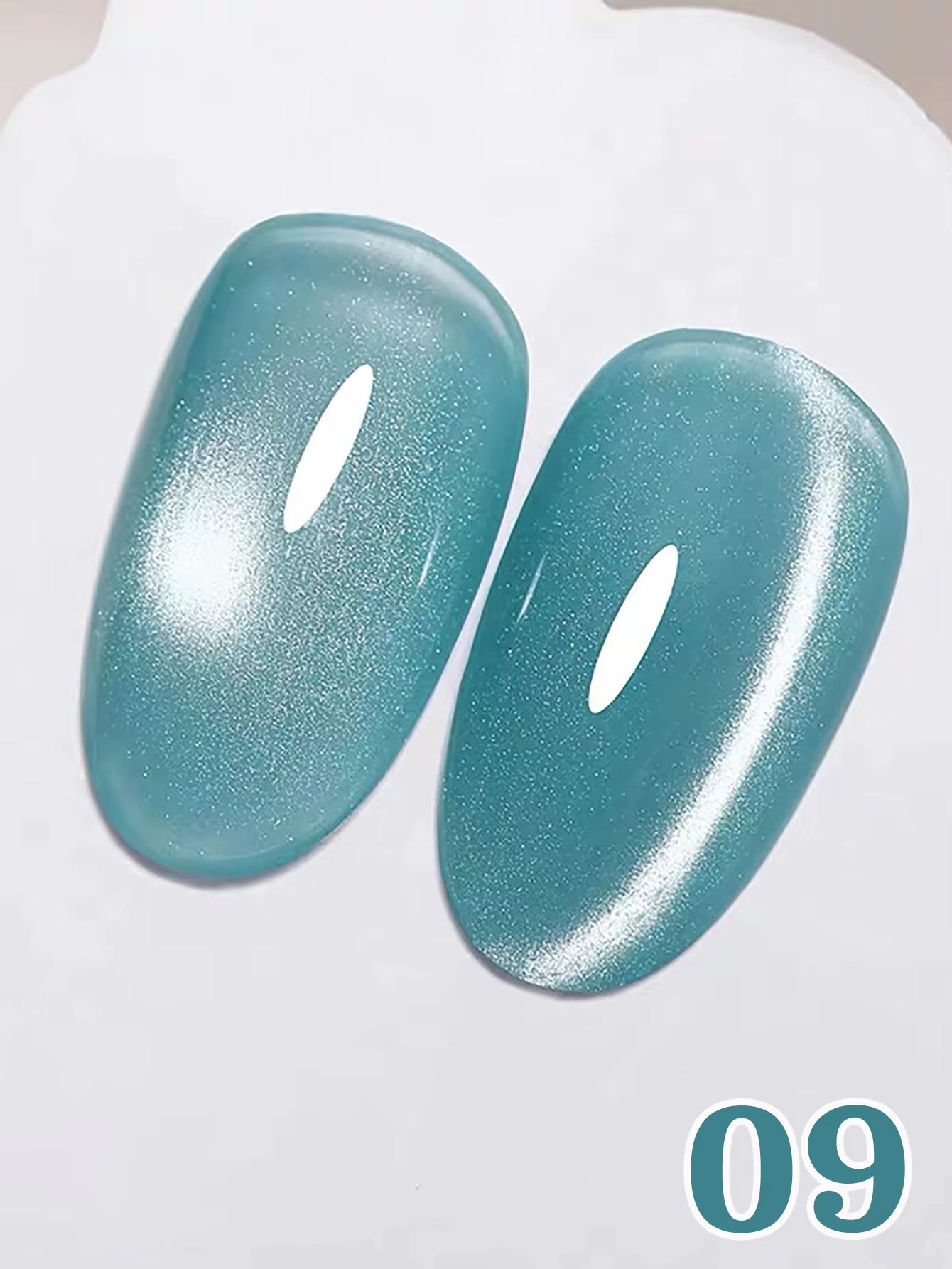 MIANEL 12ML 1-12PCS Flower-Like Satin Cat Eye Gel Nail Polish, Popular Whitening Nail Polish, Suitable for Nails and Toe Nail