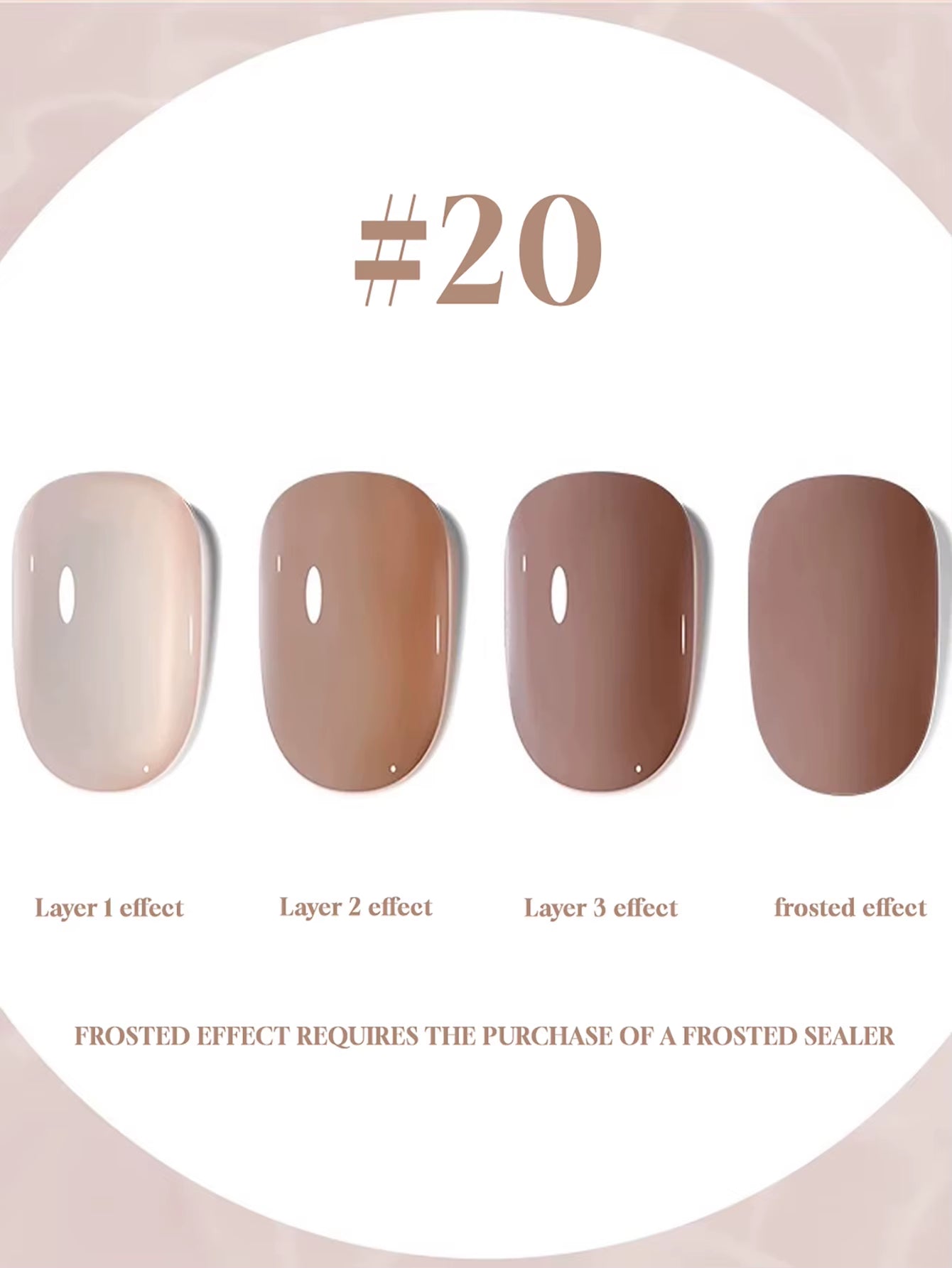 1-30Pcs ZH Spring Summer Popular Jelly Jade Ice Transparent Nude Pink UV Gel Nail Polish All-Match Kit Nail Salon Nail Art