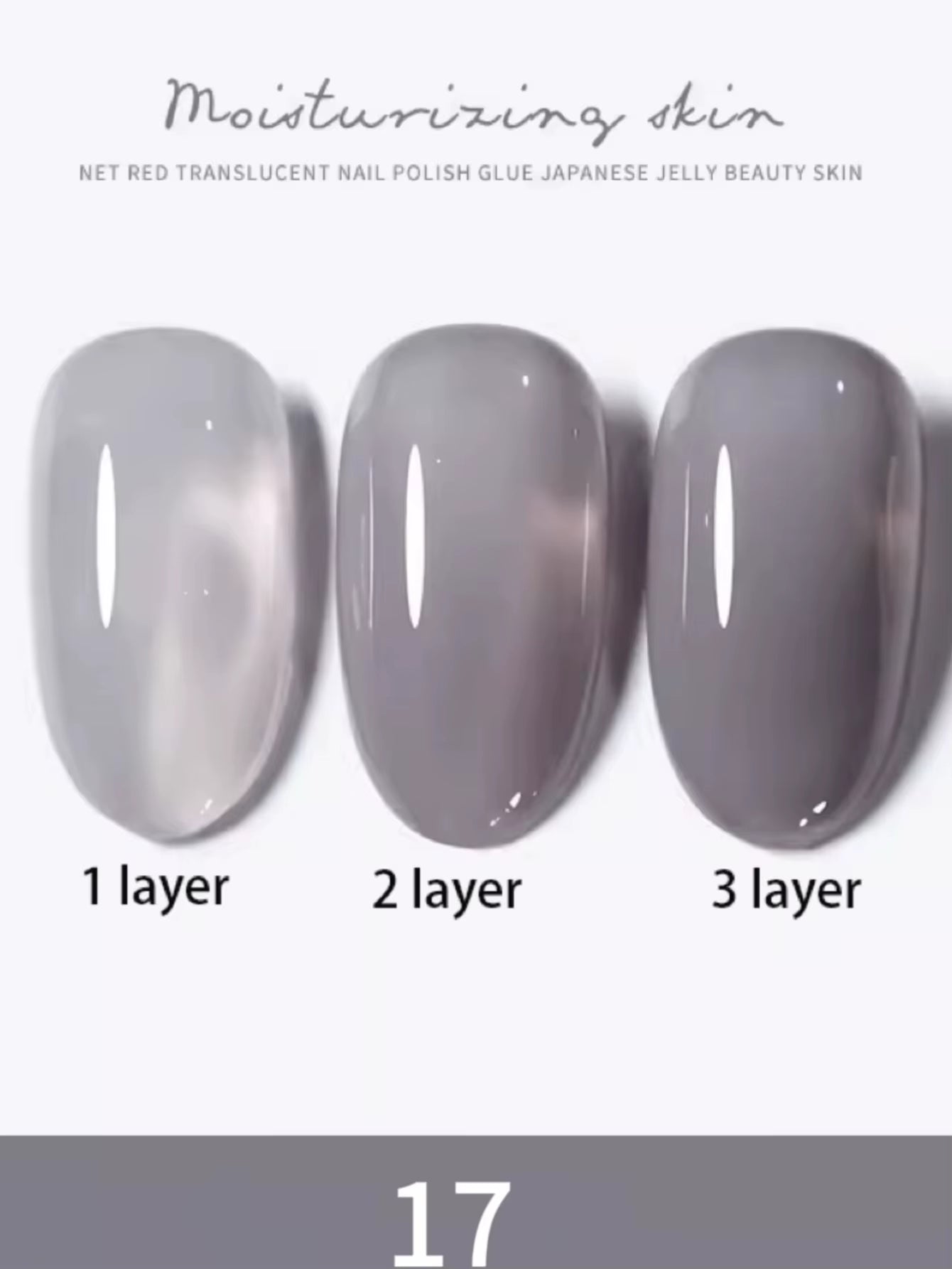 1-30Pcs ZH Spring Summer Popular Jelly Jade Ice Transparent Nude Pink UV Gel Nail Polish All-Match Kit Nail Salon Nail Art