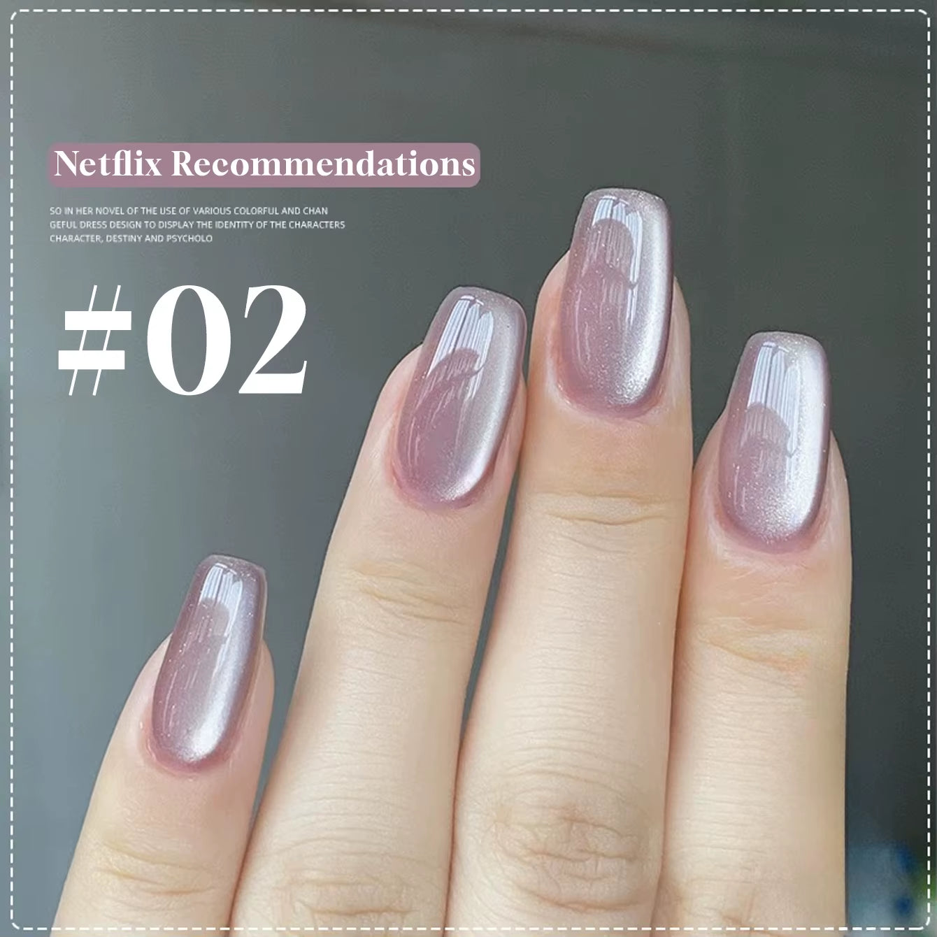 MIANEL 12ML 1-12PCS Flower-Like Satin Cat Eye Gel Nail Polish, Popular Whitening Nail Polish, Suitable for Nails and Toe Nail